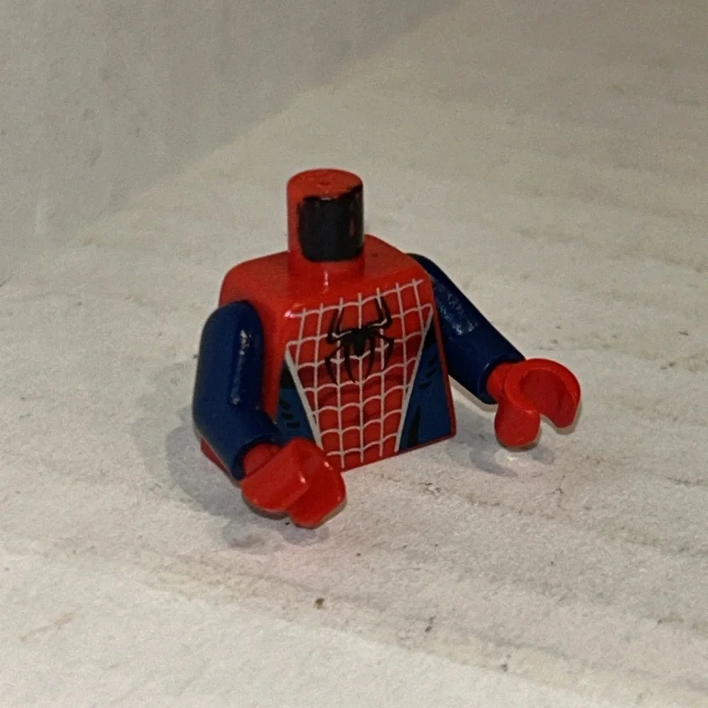 LEGO‎ SPIDER-MAN MINIFIGURE TORSO PIECE RARE 2000'S VERSION